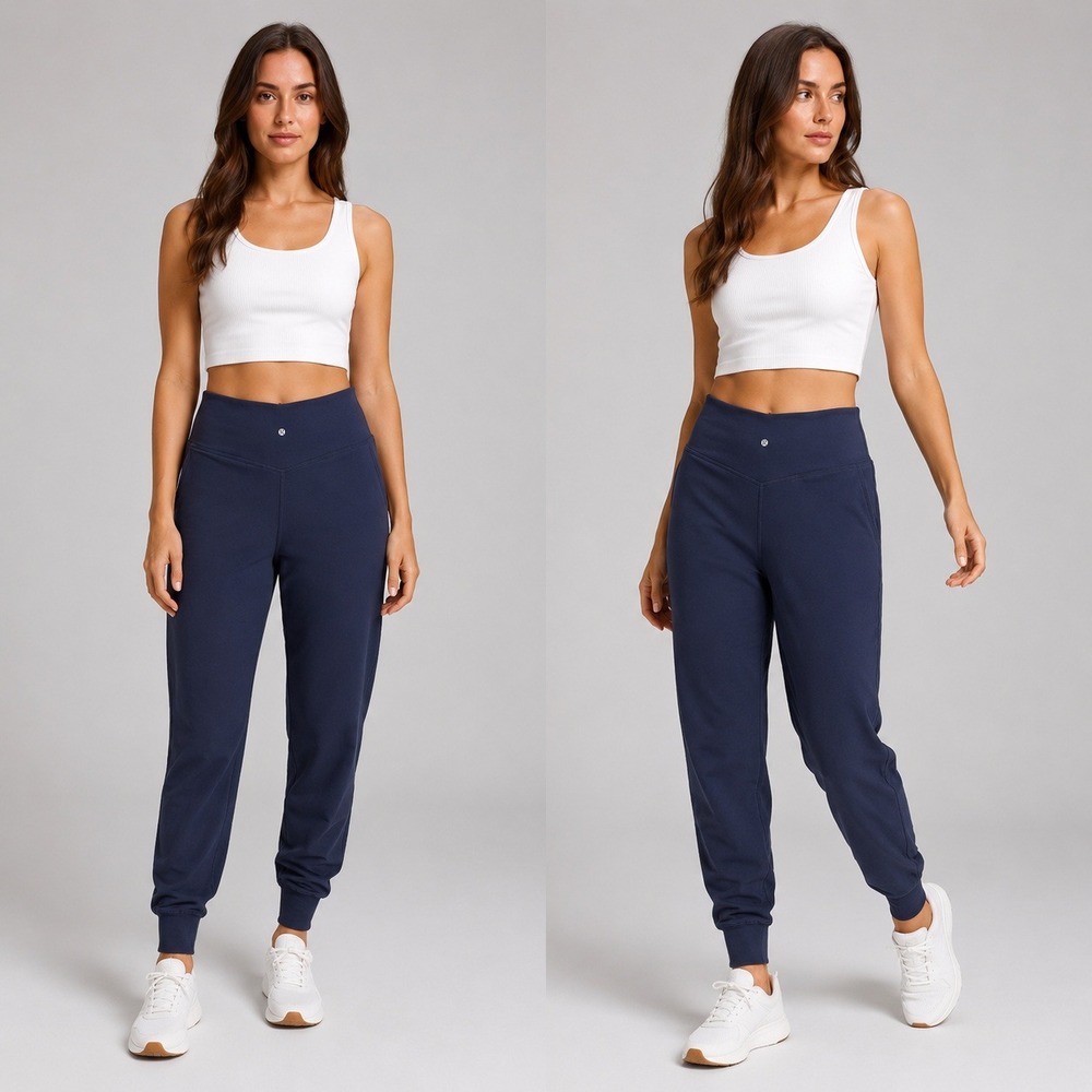 Lululemon Align Jogger Navy Blue High Rise Nulu Yoga Pants Mens